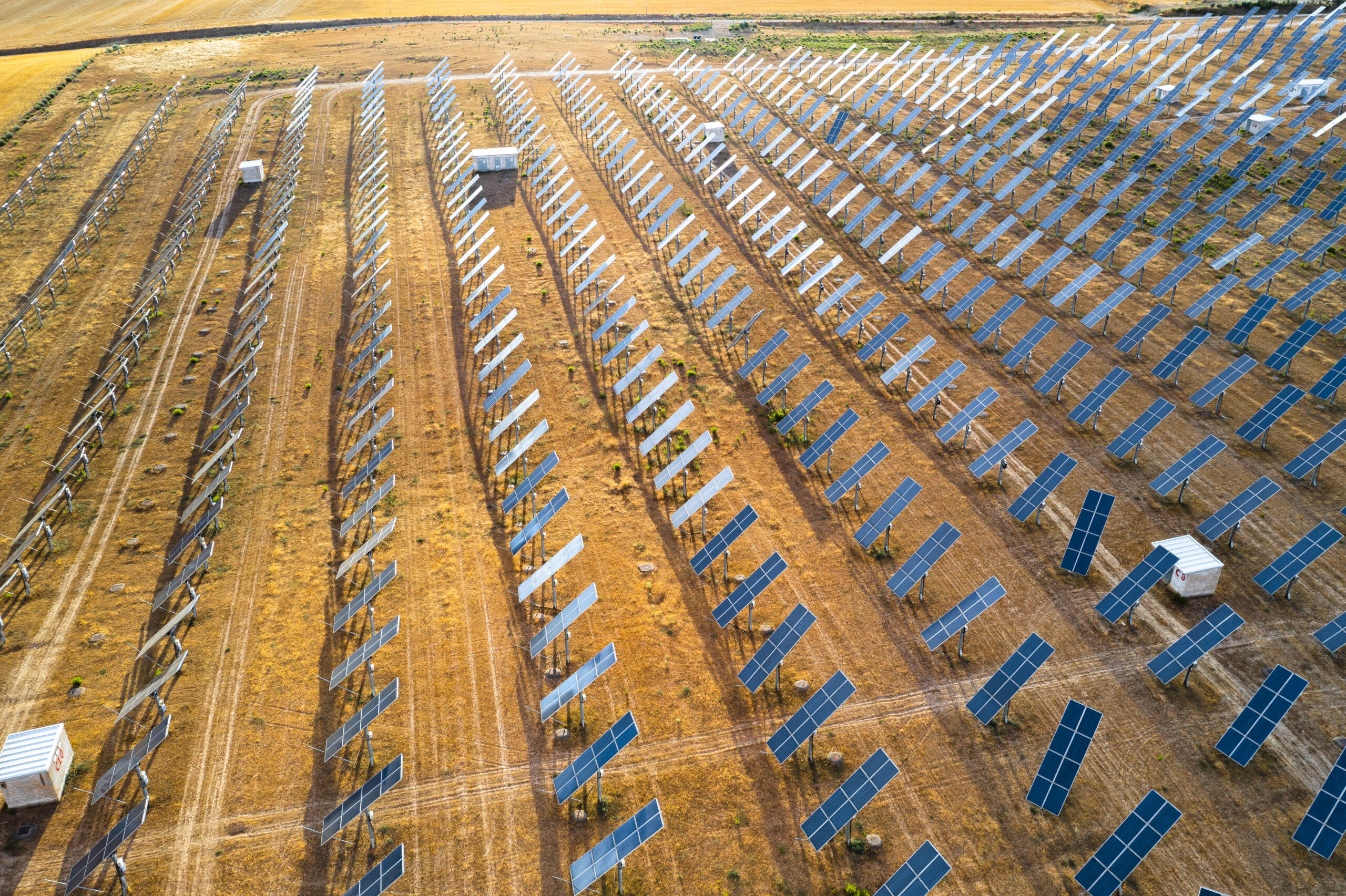 Paneles solares en Navarra, España. © Mikel Bilbao/VWPics/SIPA