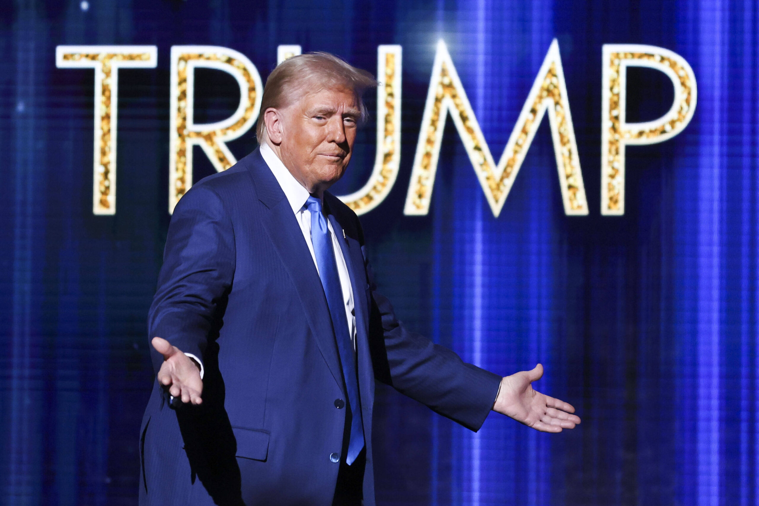 Donald Trump en los premios FOX Nation Patriot Awards, el jueves 5 de diciembre de 2024, en Greenvale, Nueva York. © AP Photo/Heather Khalifa