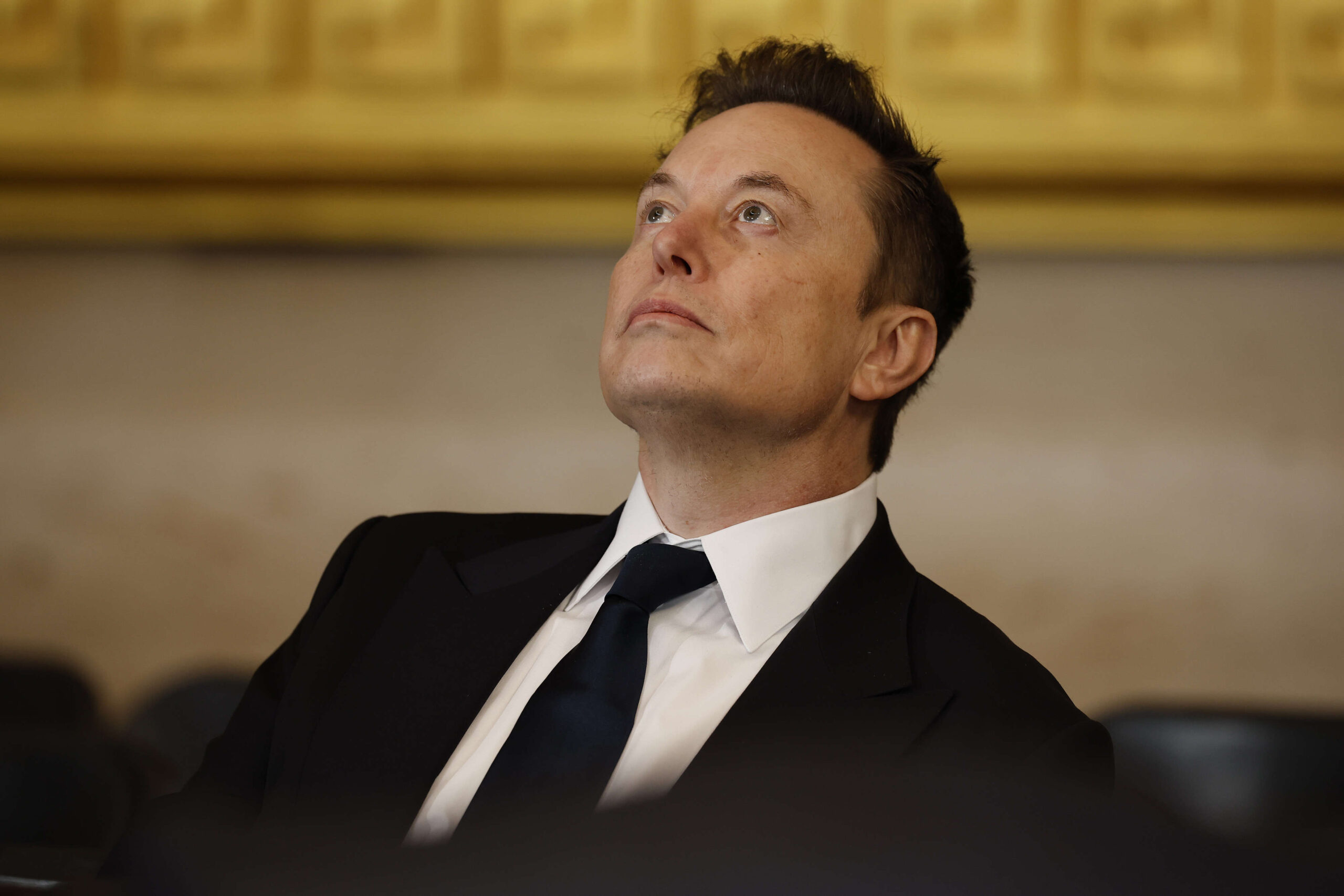 Elon Musk, CEO de Telsa, SpaceX y X, llega a la ceremonia de investidura del presidente electo de Estados Unidos, Donald Trump, en la Rotonda del Capitolio el 20 de enero de 2025 en Washington, DC. © Chip Somodevilla/UPI/Shutterstock