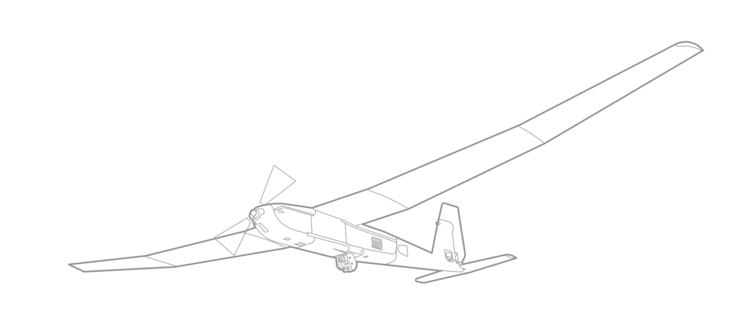 Plano de un dron Puma