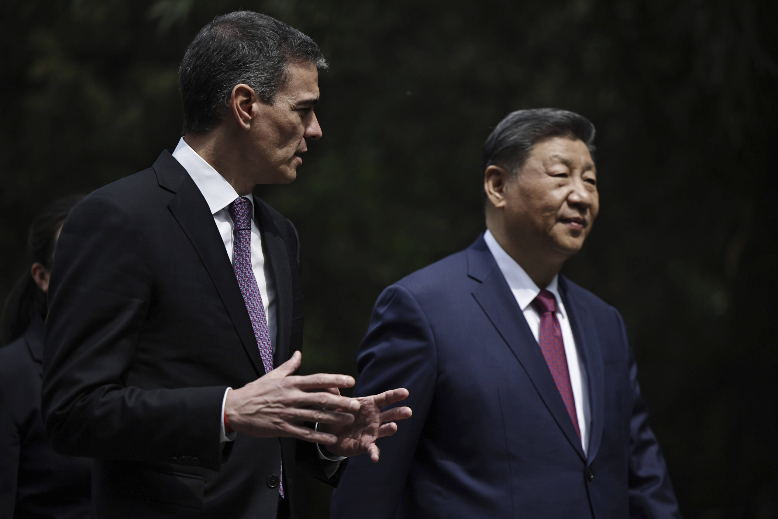 Madrid busca con insistencia atraer inversores chinos, como ha quedado patente en la reciente visita a China del presidente del Gobierno español, Pedro Sánchez. © Andrés Martínez Casares/Pool Photo vía AP