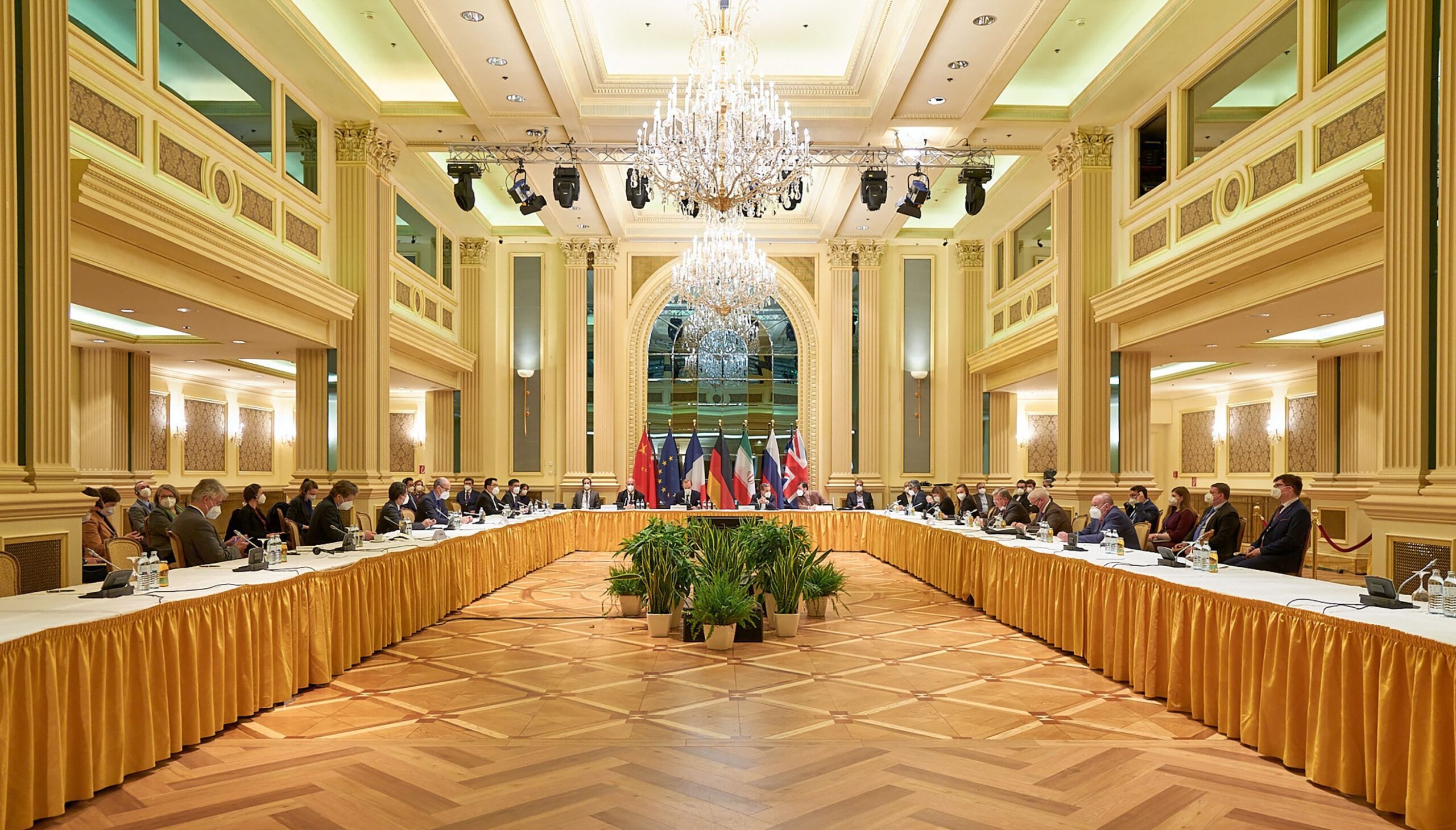 Noviembre de 2021, en Viena, los esfuerzos de los europeos por resucitar el acuerdo nuclear con Irán.