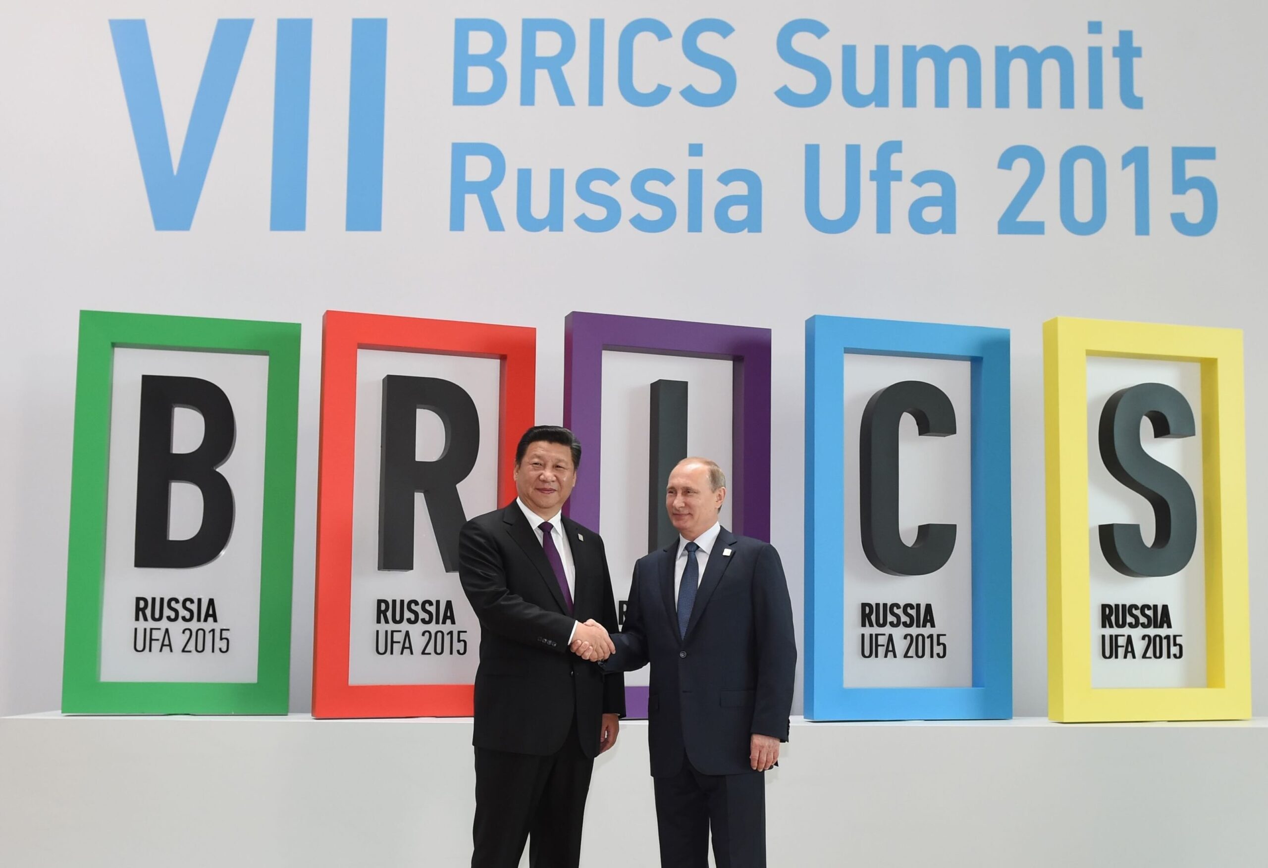 El 8 de julio en la cumbre del BRICS en Ufa, Rusia.