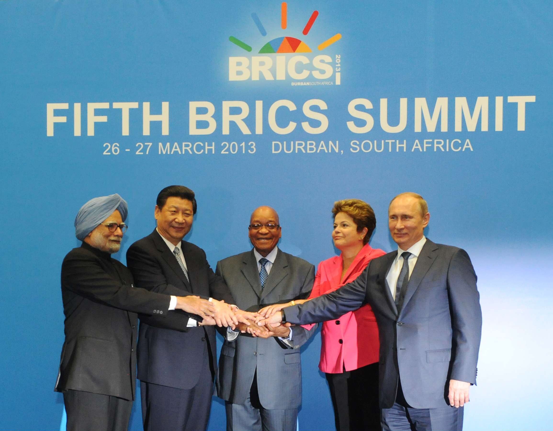 Dos días después, durante la cumbre de los BRICS celebrada en el mismo lugar.