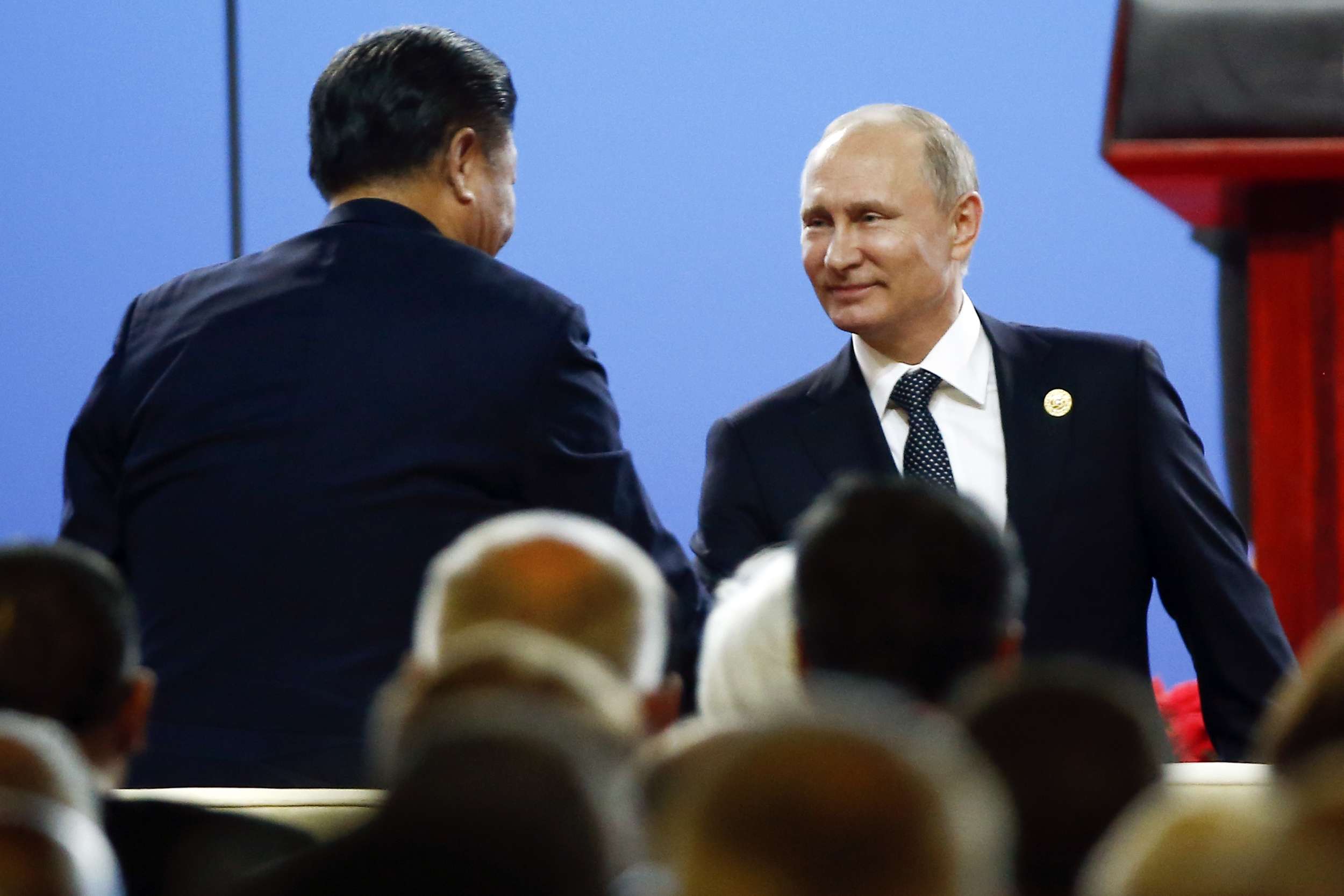 El 13 de mayo, ambos líderes se reunieron en el Foro Belt and Road en Pekín.