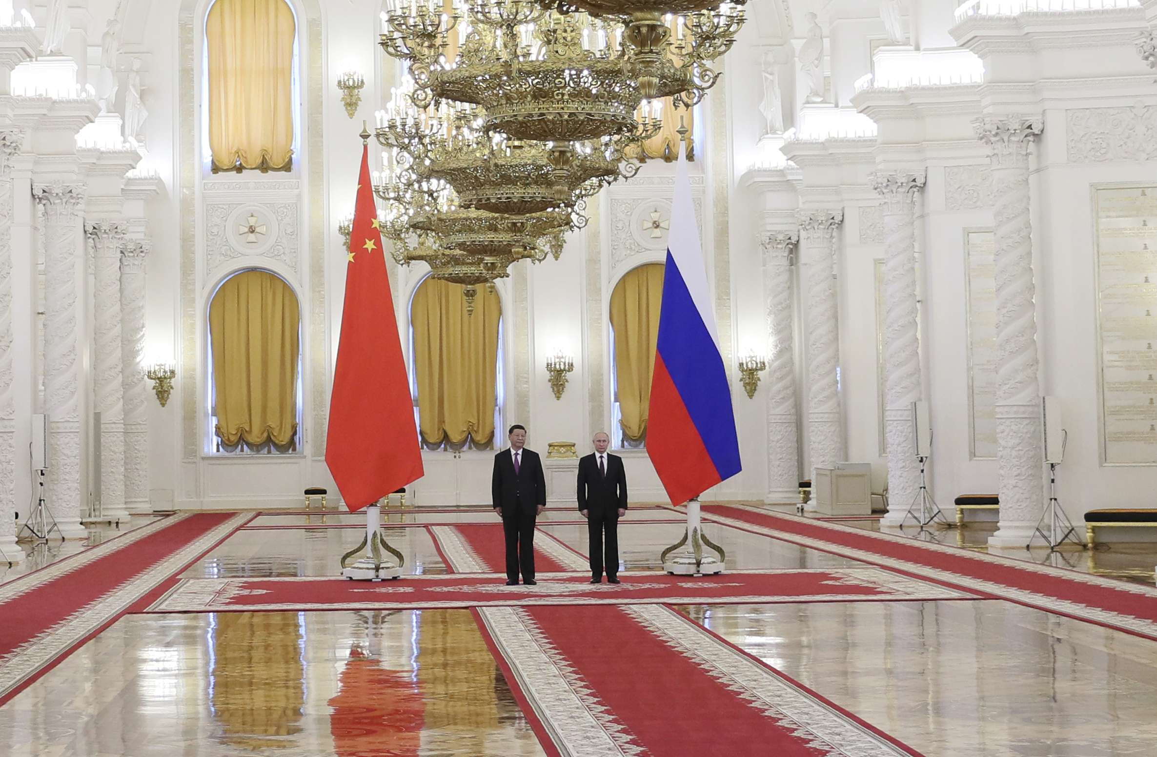 Bajo los dorados del Kremlin, el 5 de junio de 2019.