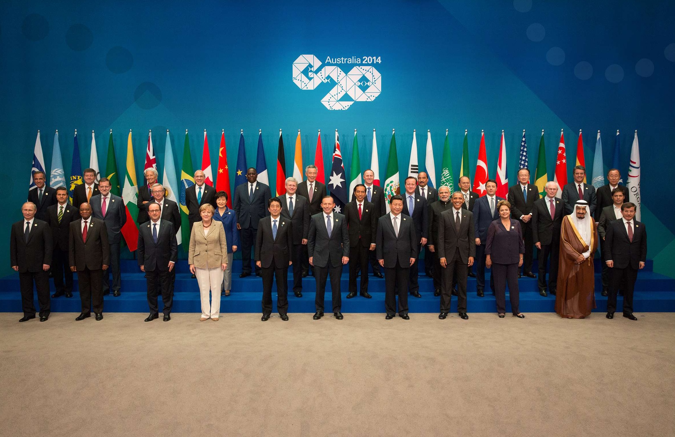 Luego, el 15 de noviembre, en la cumbre del G20 celebrada en Brisbane, Australia.
