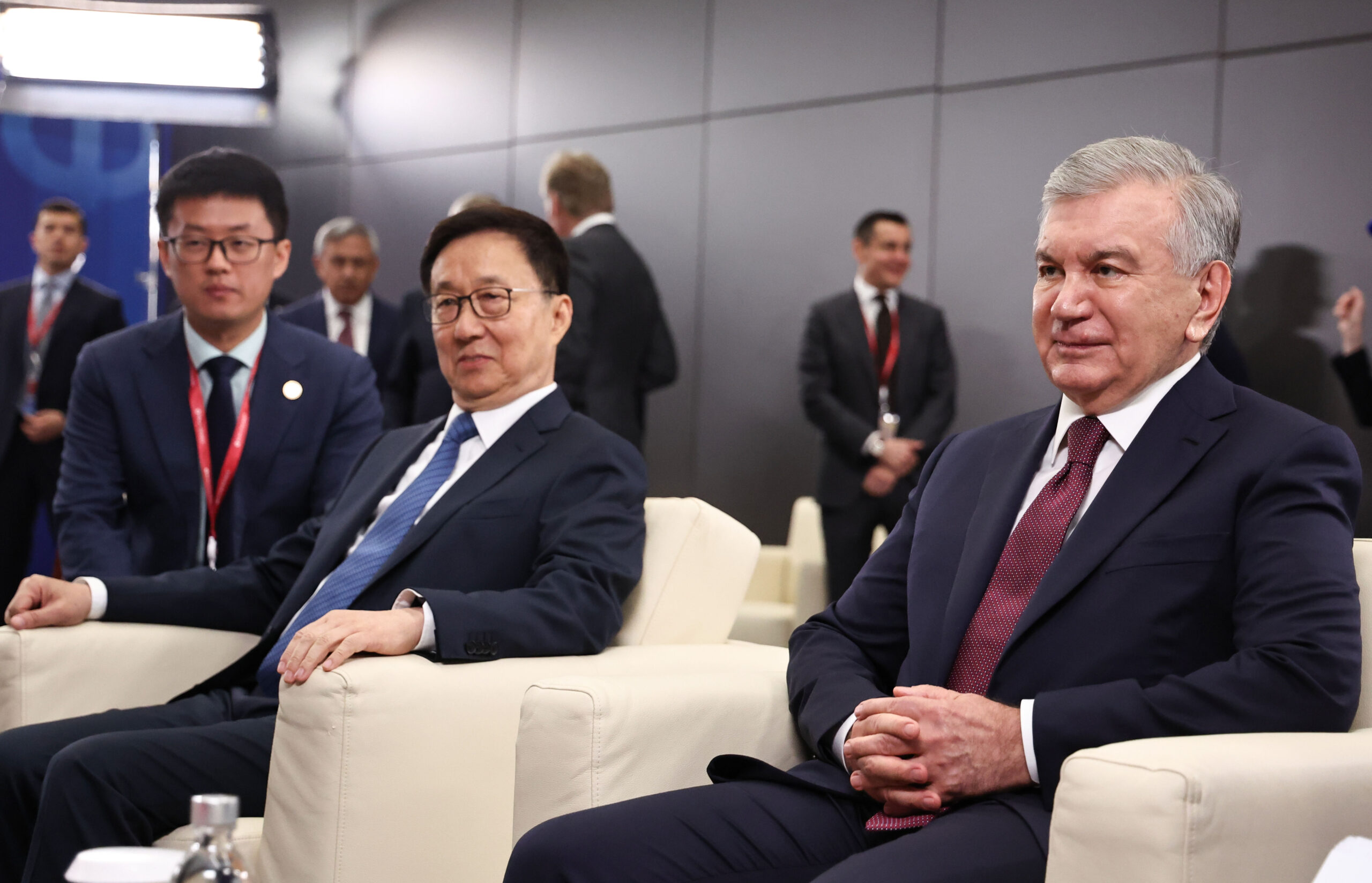 El invitado más prestigioso con el que contó Rusia fue el Vicepresidente de la República Popular China, Han Zheng. © Alexander Kazakov