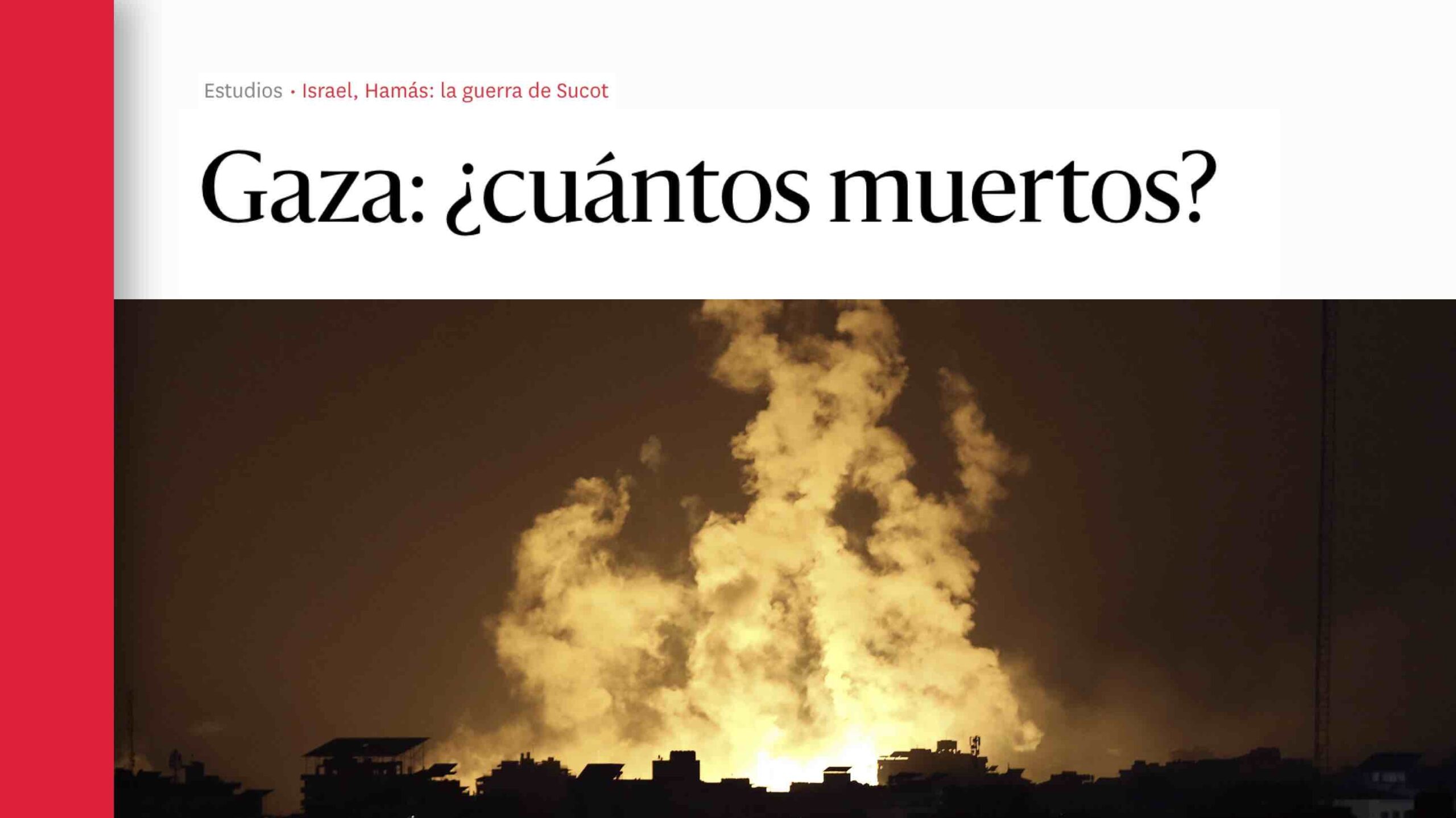 Gaza: ¿cuántos Muertos? - El Grand Continent