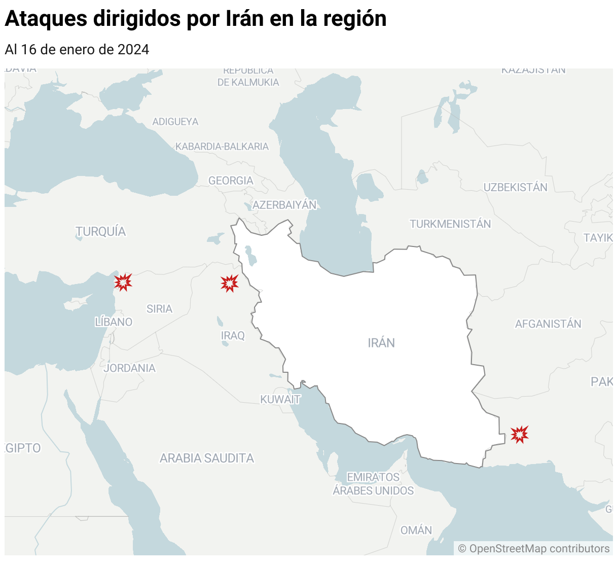 Tras Los Ataques Iraníes En Irak Siria Y Pakistán El Riesgo De Escalada En La Región El 7567