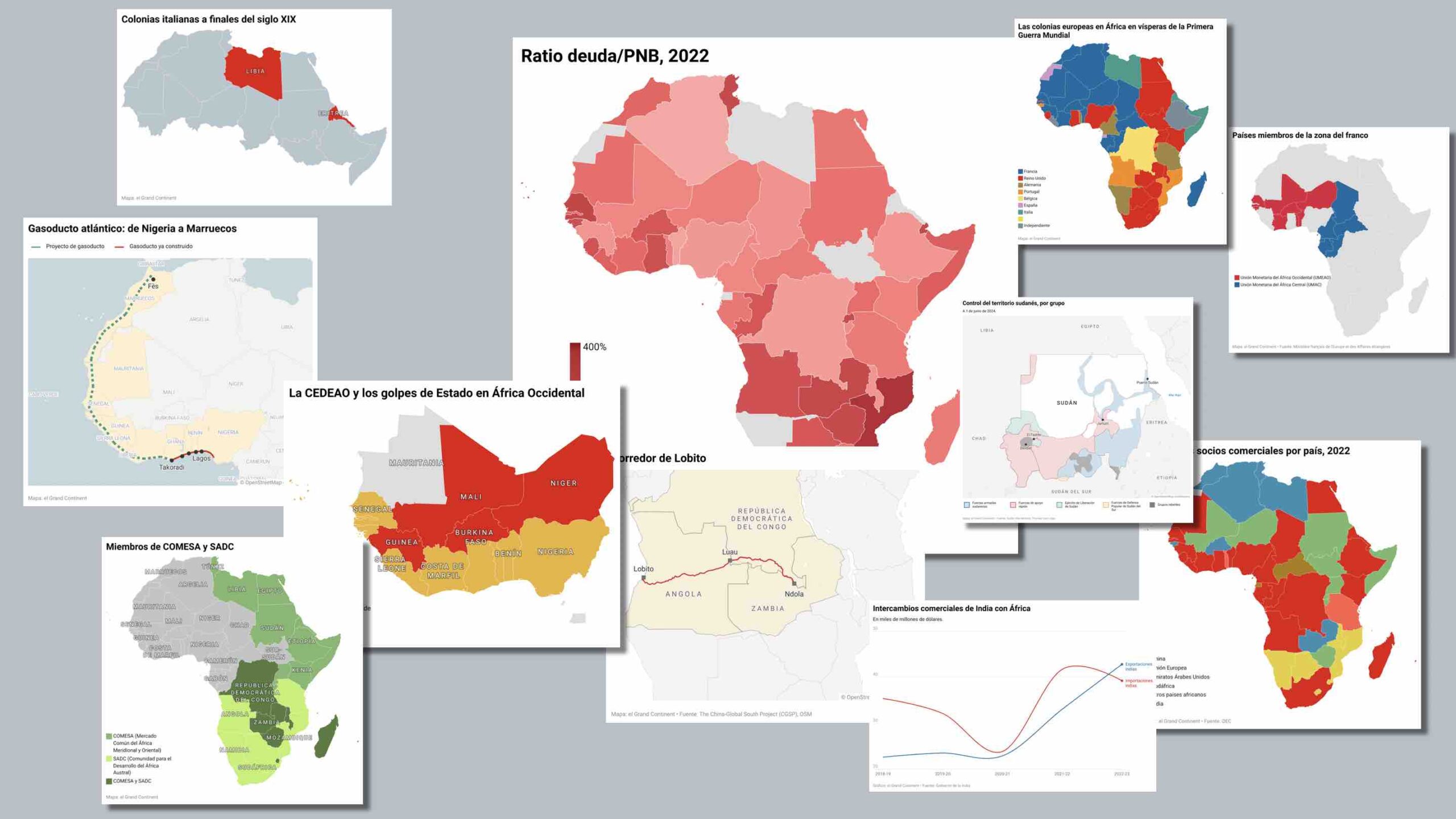 El nuevo reparto de África: 10 configuraciones para 2025 - El Grand  Continent, image size:2560x1440