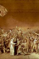 Le dessin révolutionnaire de David nationalisme et libéralisme