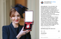 JK Rowling décorée à Buckingham Palace