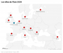 Les villes de l'Euro 2020