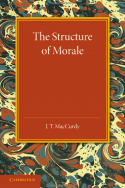 couverture livre Cambridge The Structure of Morale confinement coronavirus