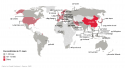 carte dimension mondiale pandémie potentielle covid-19 crise santé OMS Chine