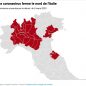 la Lombardie et 14 provinces du nord de l'Italie fermées par le décret coronavirus