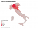 Carte Covid19 Italie coronavirus Europe