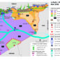 Carte zones de controle sur le térritoire en Syrie conflit israélo-palestinien printemps arabe géopolitique Turquie Erdogan Daesh kurdes PKK
