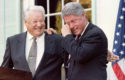 Photo fou rire Clinton Eltsine grand moment Russie Etats-Unis La Russie dans l'OTAN ? géopolitique histoire URSS