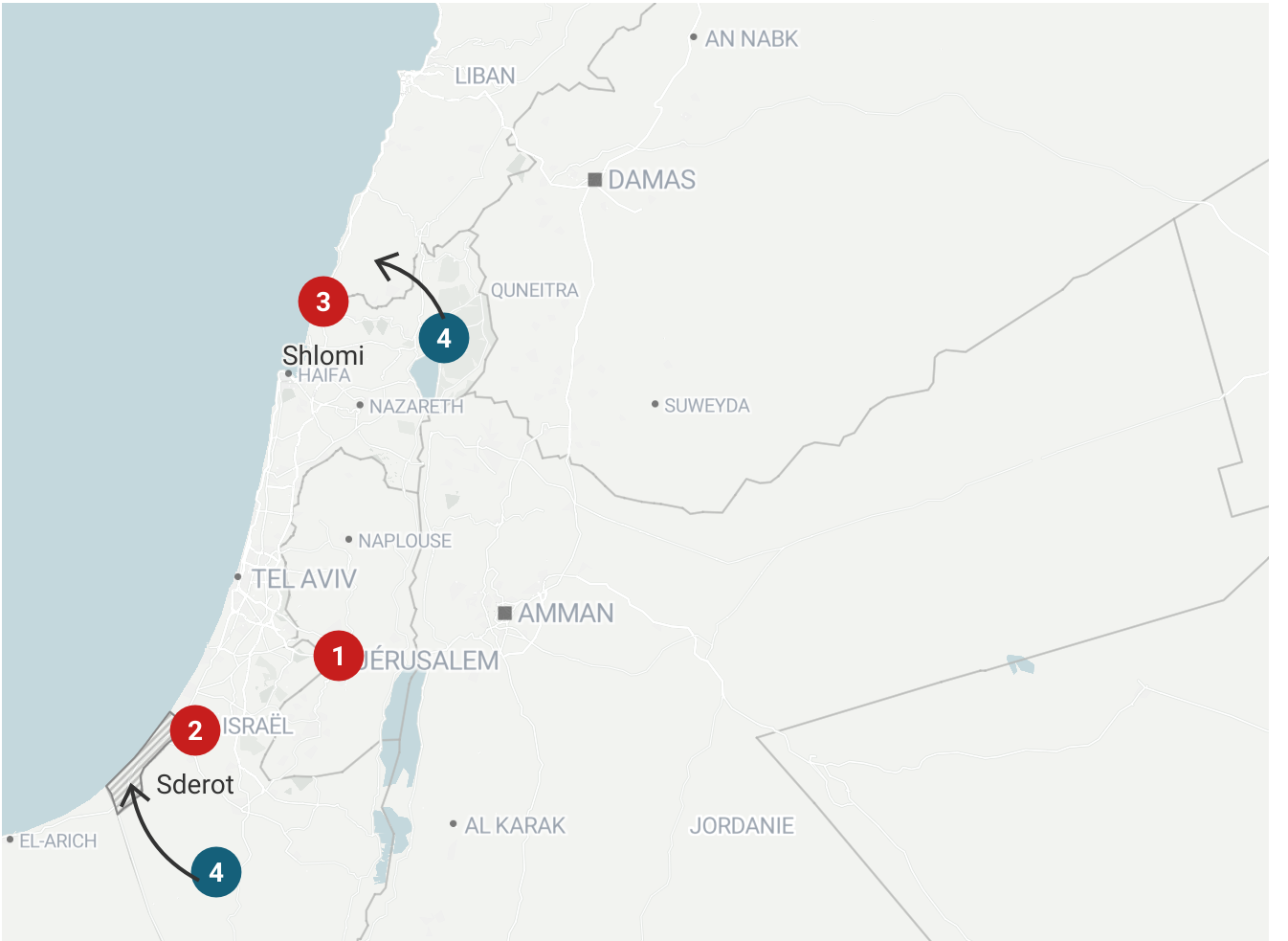 Israël Lance Des Frappes Sur Gaza Et Le Liban Après Des Tirs De ...