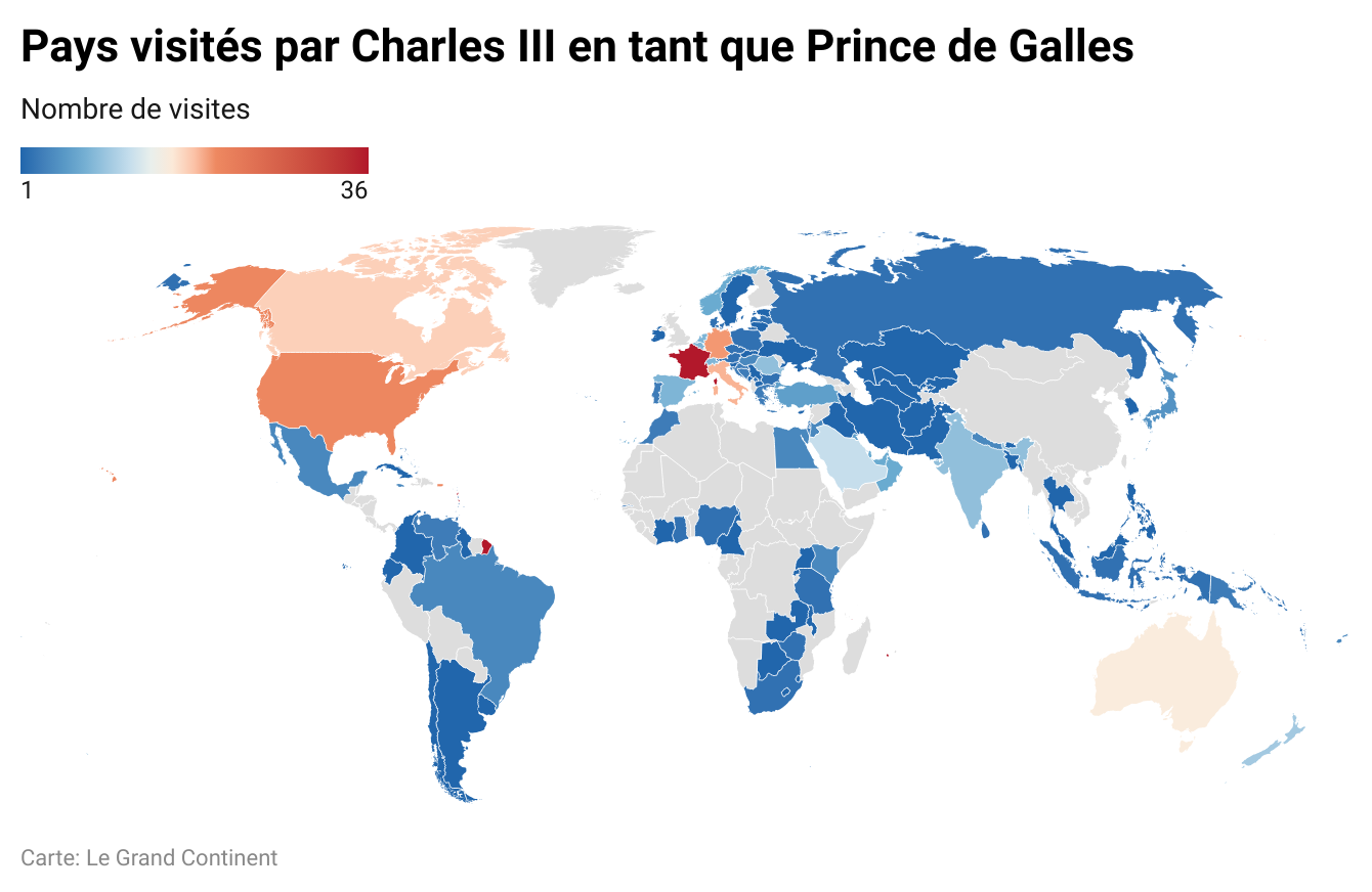 Visite De Charles Iii En France Deux Cartes Pour Comprendre Son Voyage Le Grand Continent