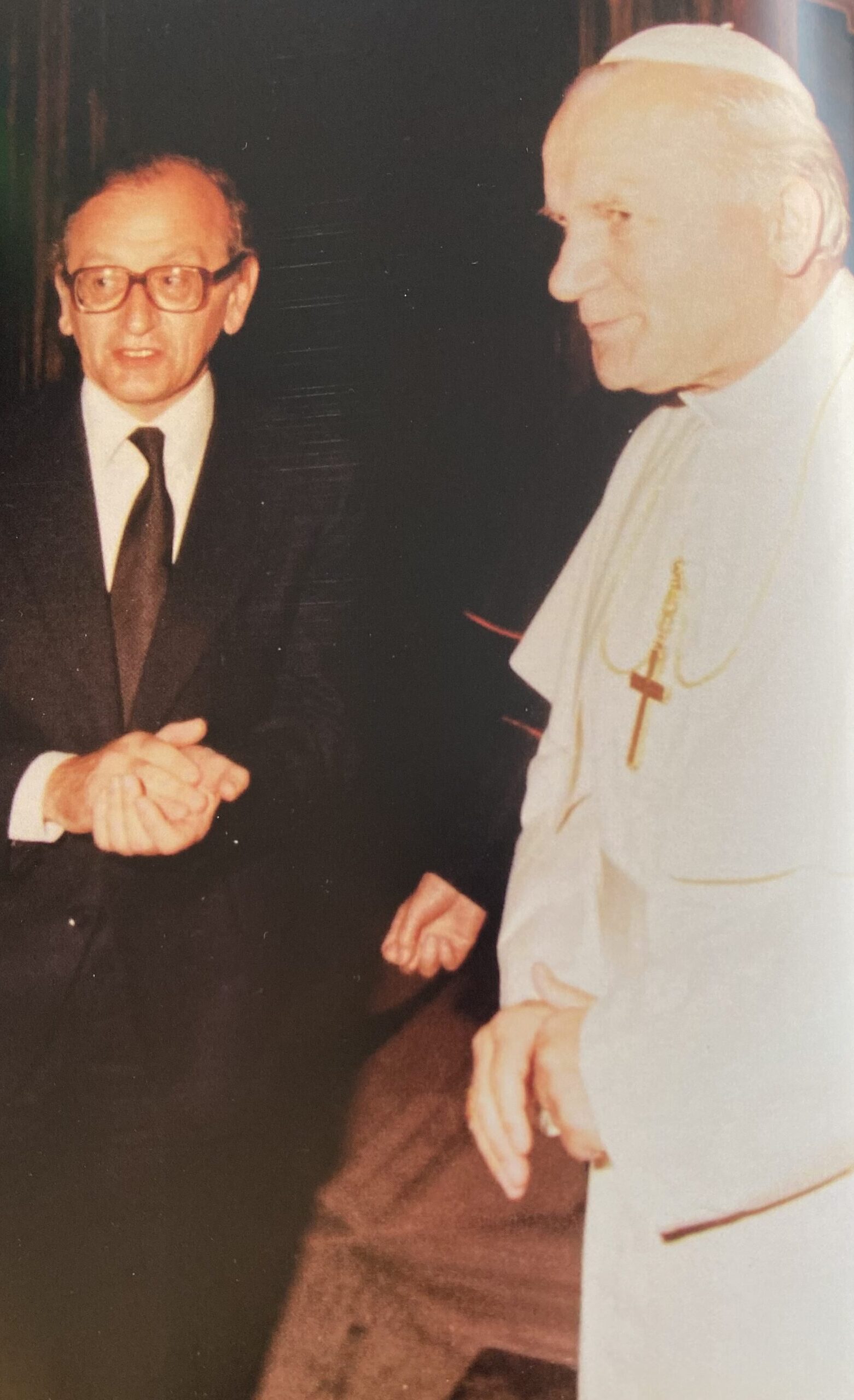 «Avec le Pape Jean-Paul II»