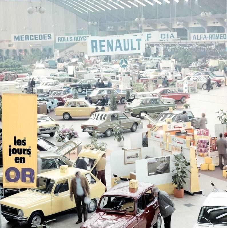 Salon de l'automobile à Nice, 1972. © SIPA