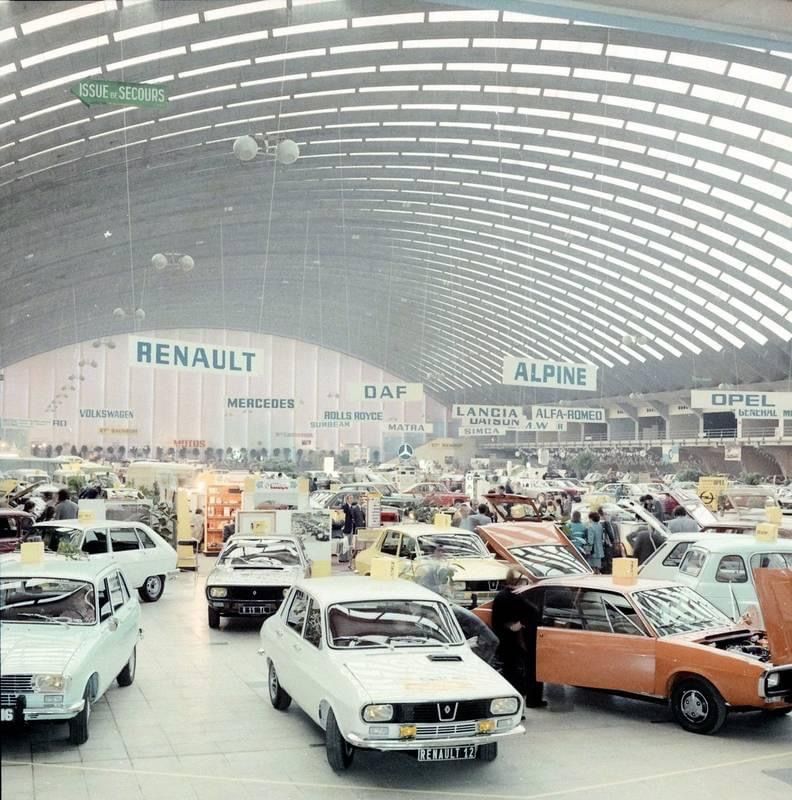 Salon de l'automobile à Nice, 1972. © SIPA