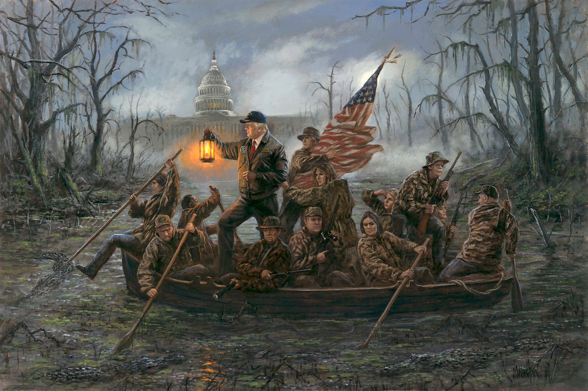 Jon McNaughton, «Crossing the Swamp»