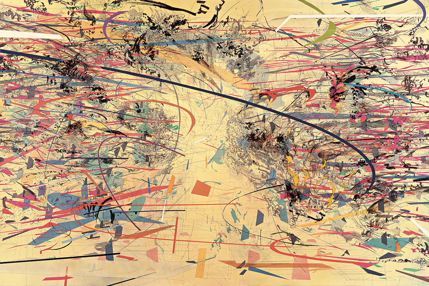 Julie Mehretu, «Dispersion», 2022