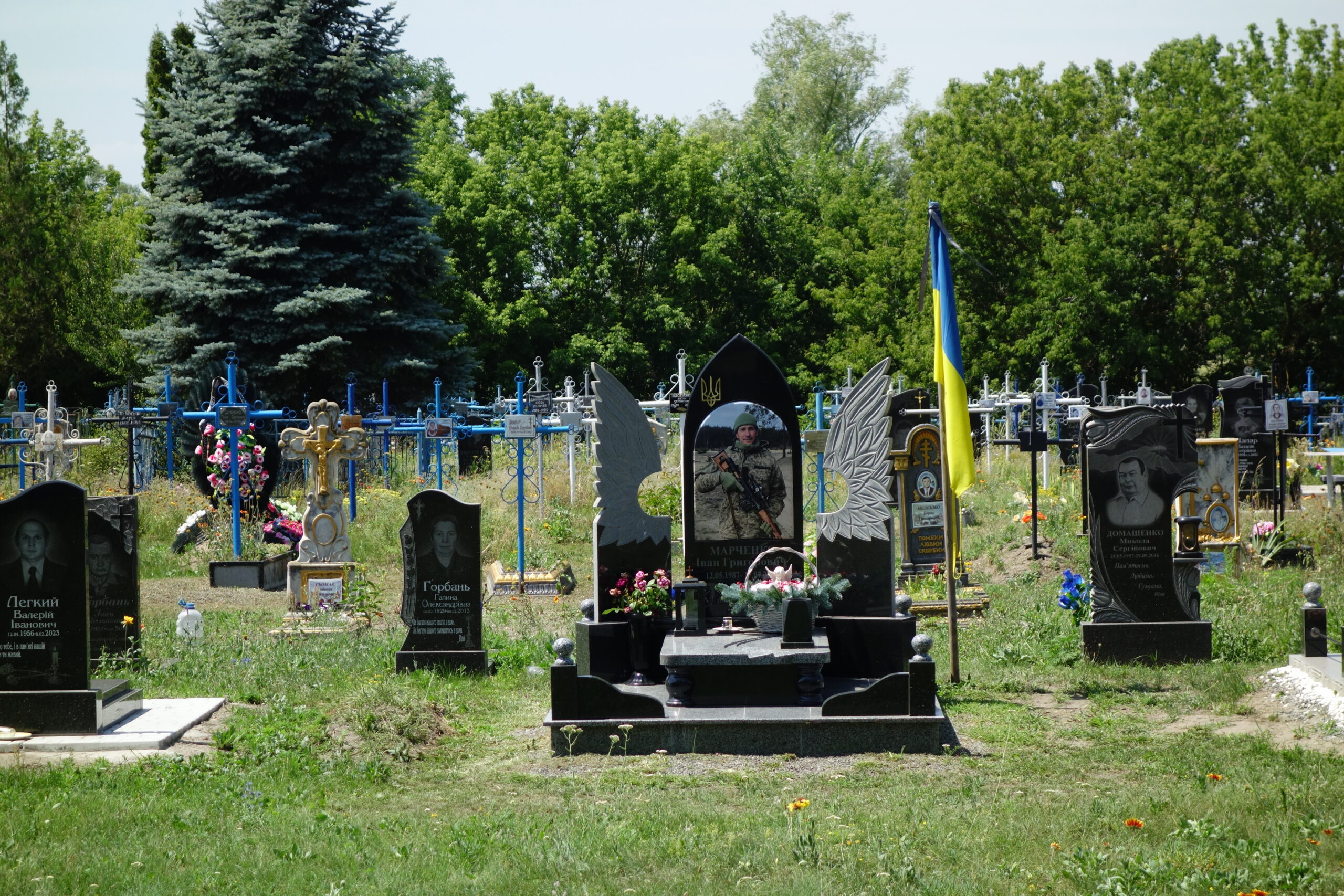Sourokhabivka, région de Poltava, le 9 juillet.