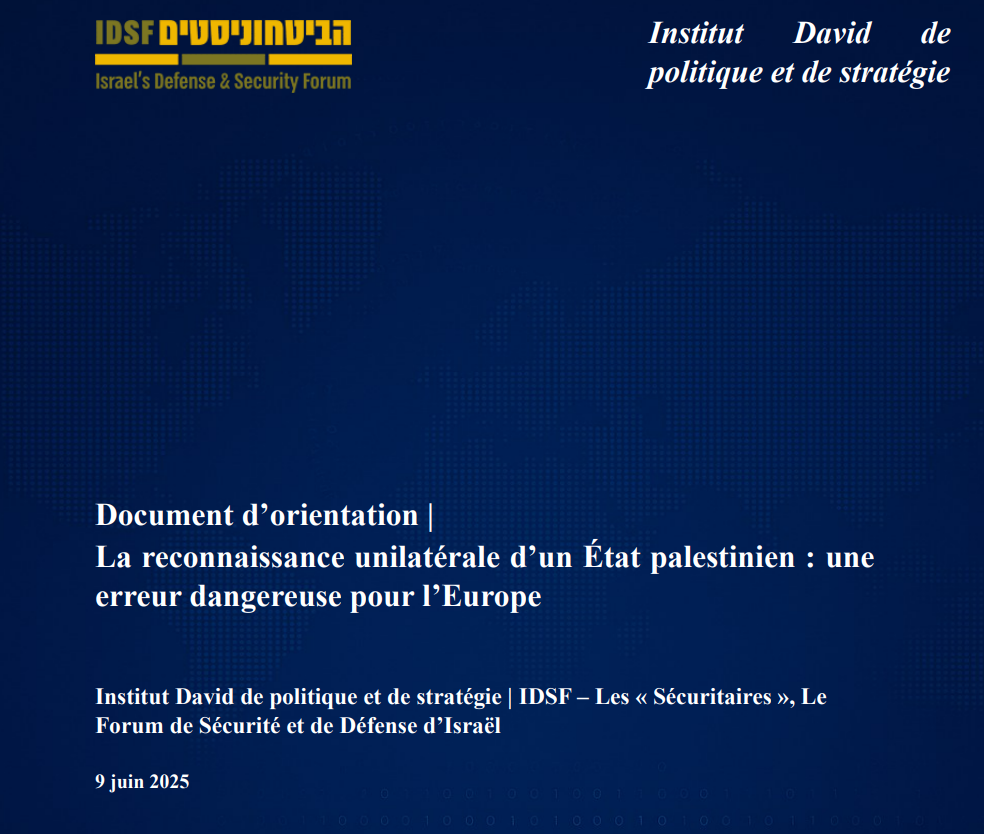 Exemple de document envoyé par l’IDSF à des chercheurs français critiquant la politique étrangère française