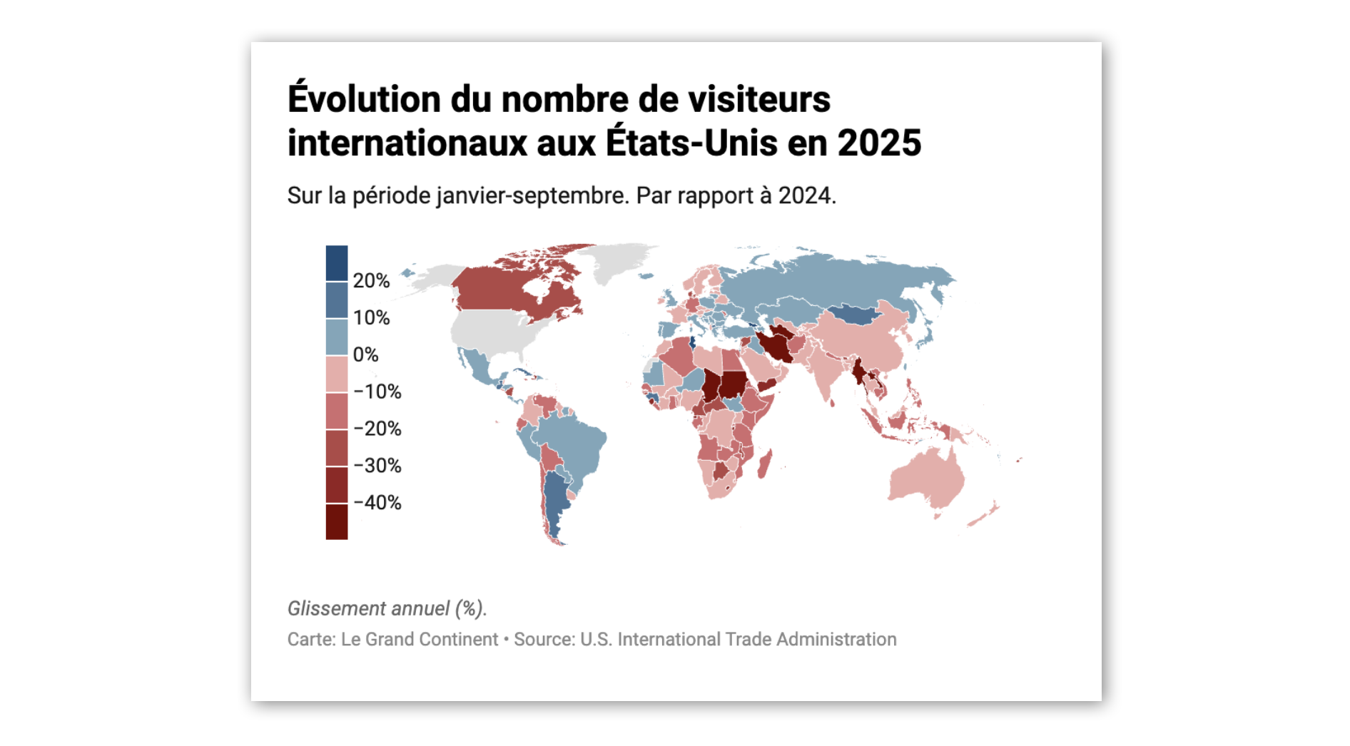 En exigeant des visiteurs étrangers qu’ils fournissent l’historique de leurs activités sur les réseaux sociaux, l’administration Trump pourrait accélérer la chute du tourisme