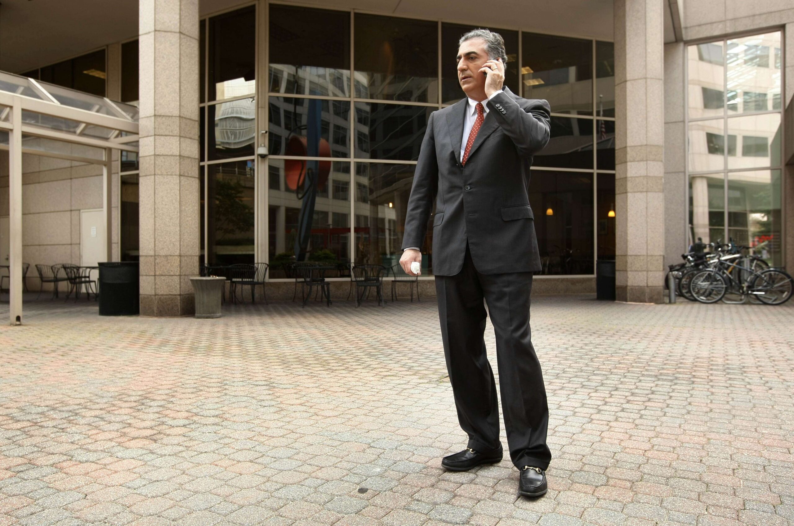 Reza Pahlavi à Washington le 15 juin 2009. © AP Photo/Gerald Herbert