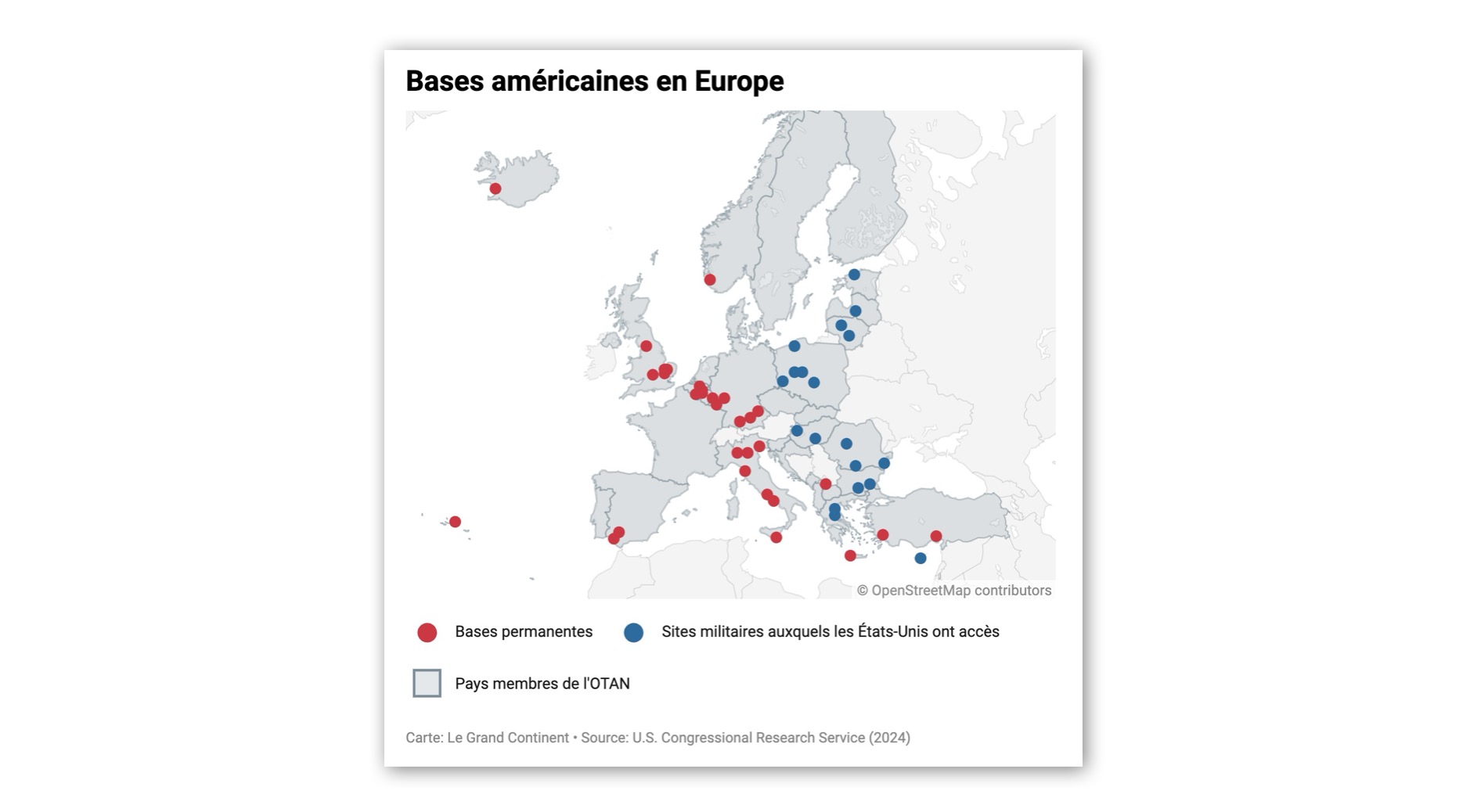 Que pourraient les États-Unis sans leurs bases en Europe ?