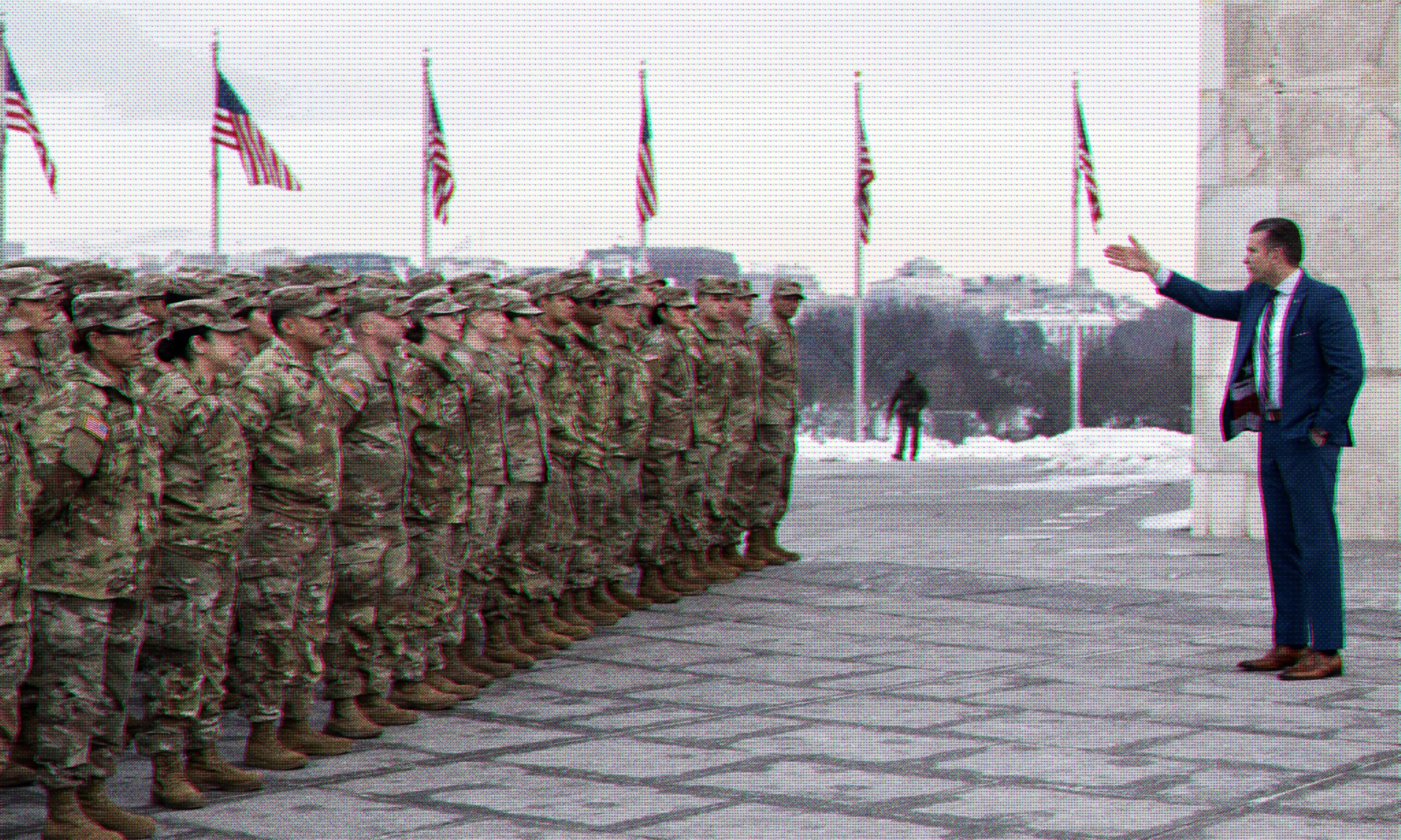 «La campagne contre l'Iran révèle également que cette violation des principes s'est propagée vers le bas, jusque dans la chaîne de commandement opérationnelle et tactique.» (Image © Kevin Wolf/AP)