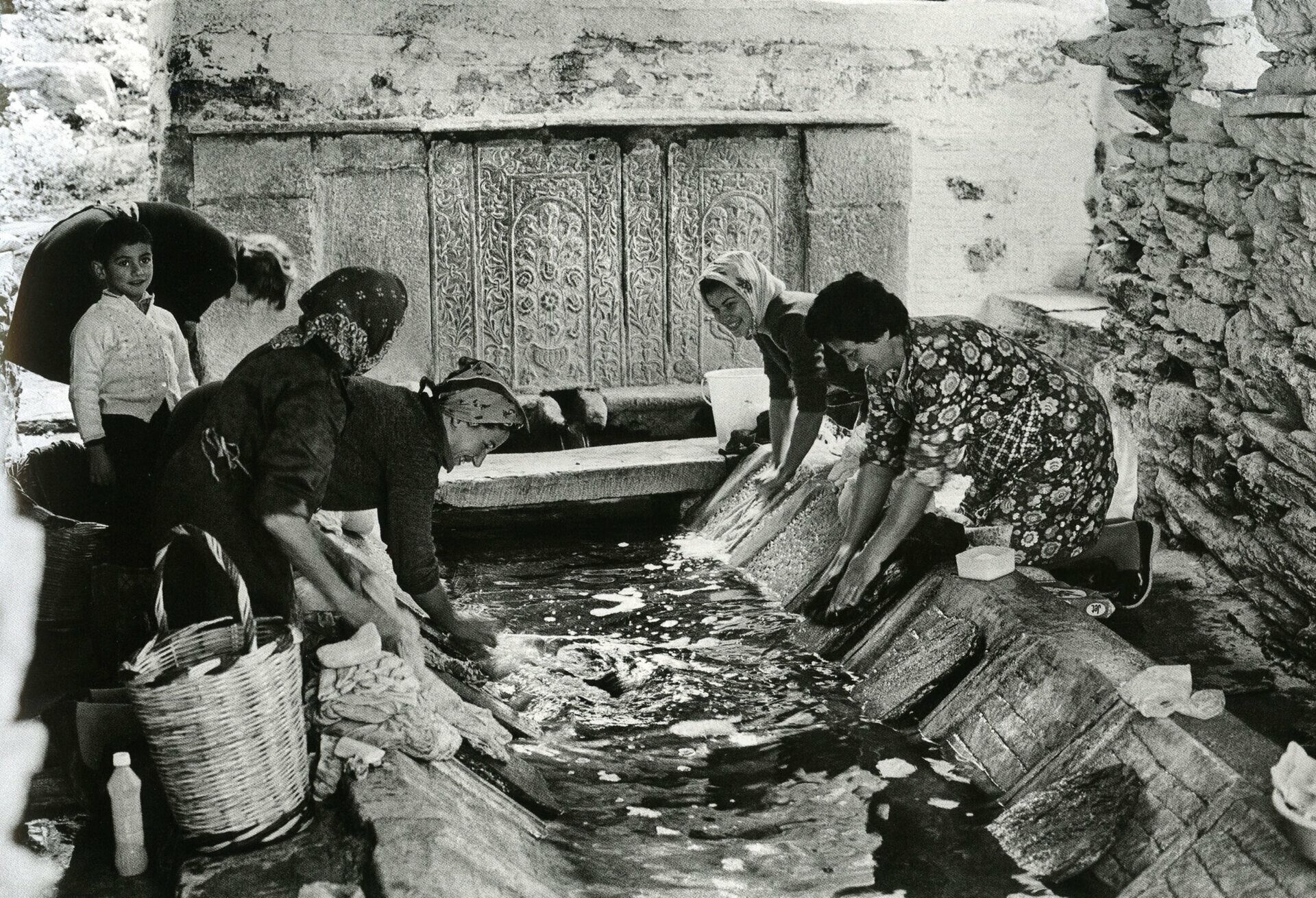 Andros, november 1976. Marina Karagatsi