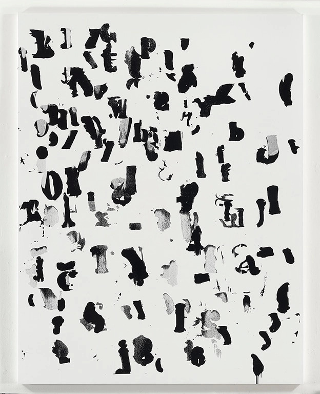 Glenn Ligon, Debris Field #5, 2018