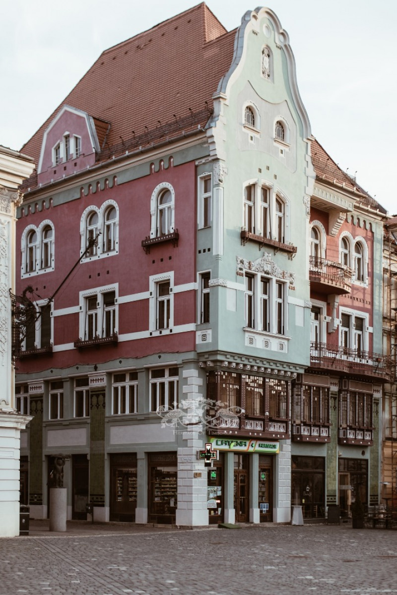 Immeuble Salamon Brück. Architecte : László Székely. Style : Art Nouveau/Sécession,1911. © Flavius Neamciuc / Heritage of Timișoara.