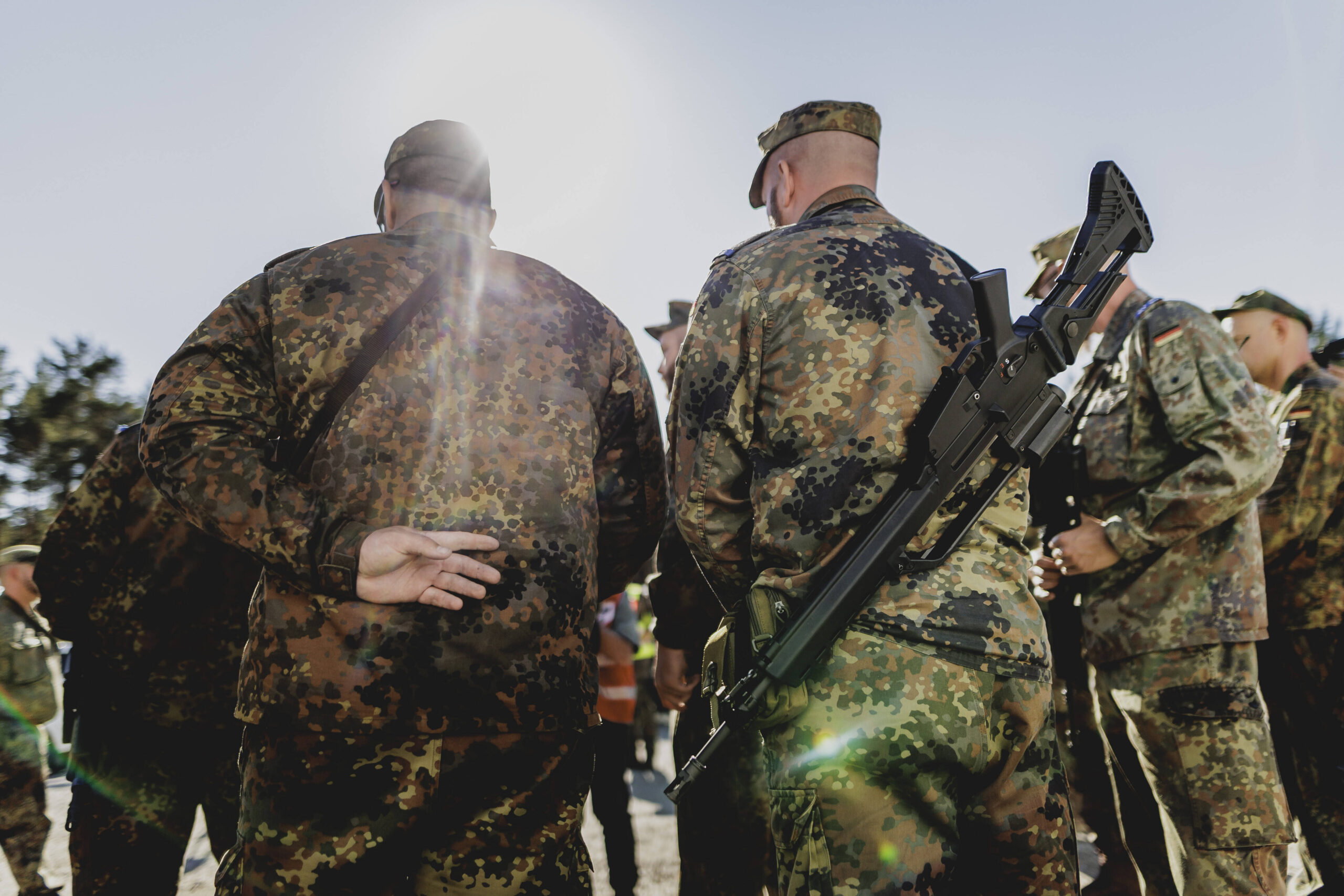 « Tout comme les États-Unis étaient liés au sort de l'Allemagne de l'Ouest pendant la guerre froide, l'Allemagne est désormais liée au sort de la Lituanie. » Photo : Florian Gaertner/DPA