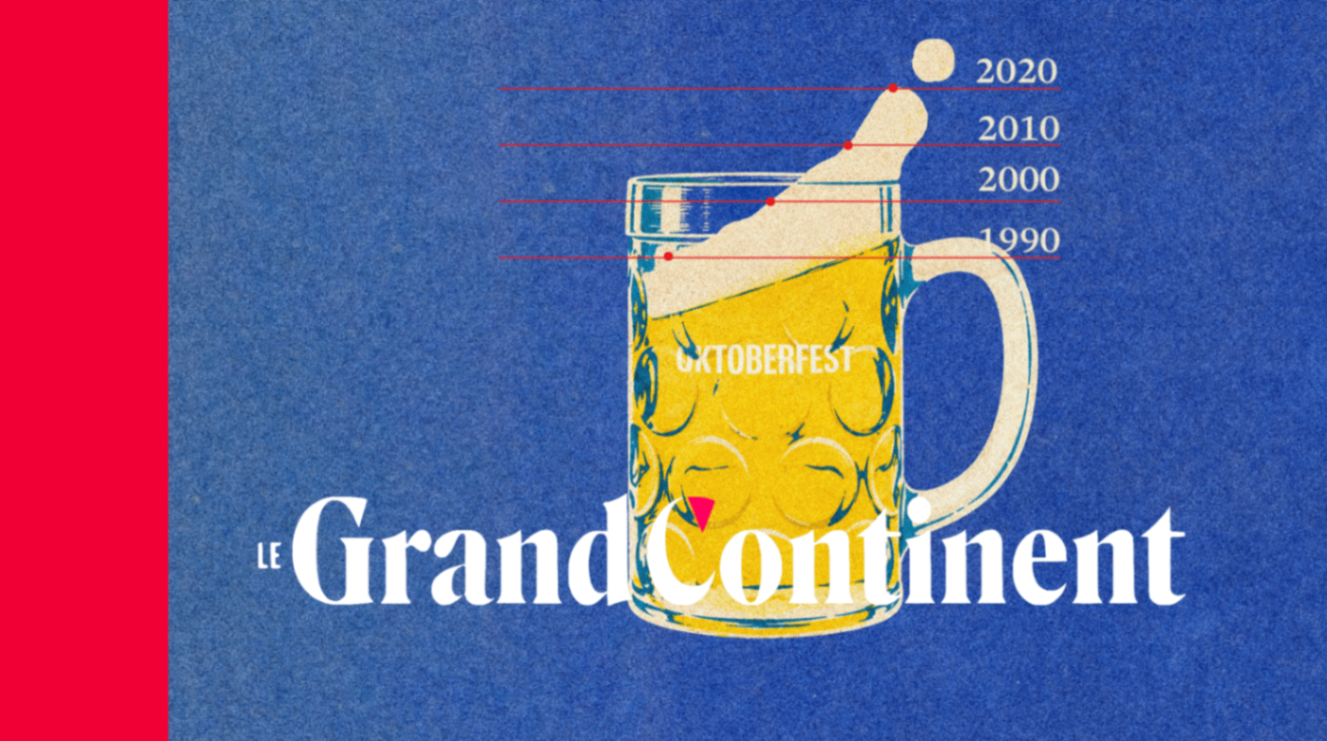 À l’Oktoberfest le prix de la chope de bière a été multiplié par deux en 20 ans
