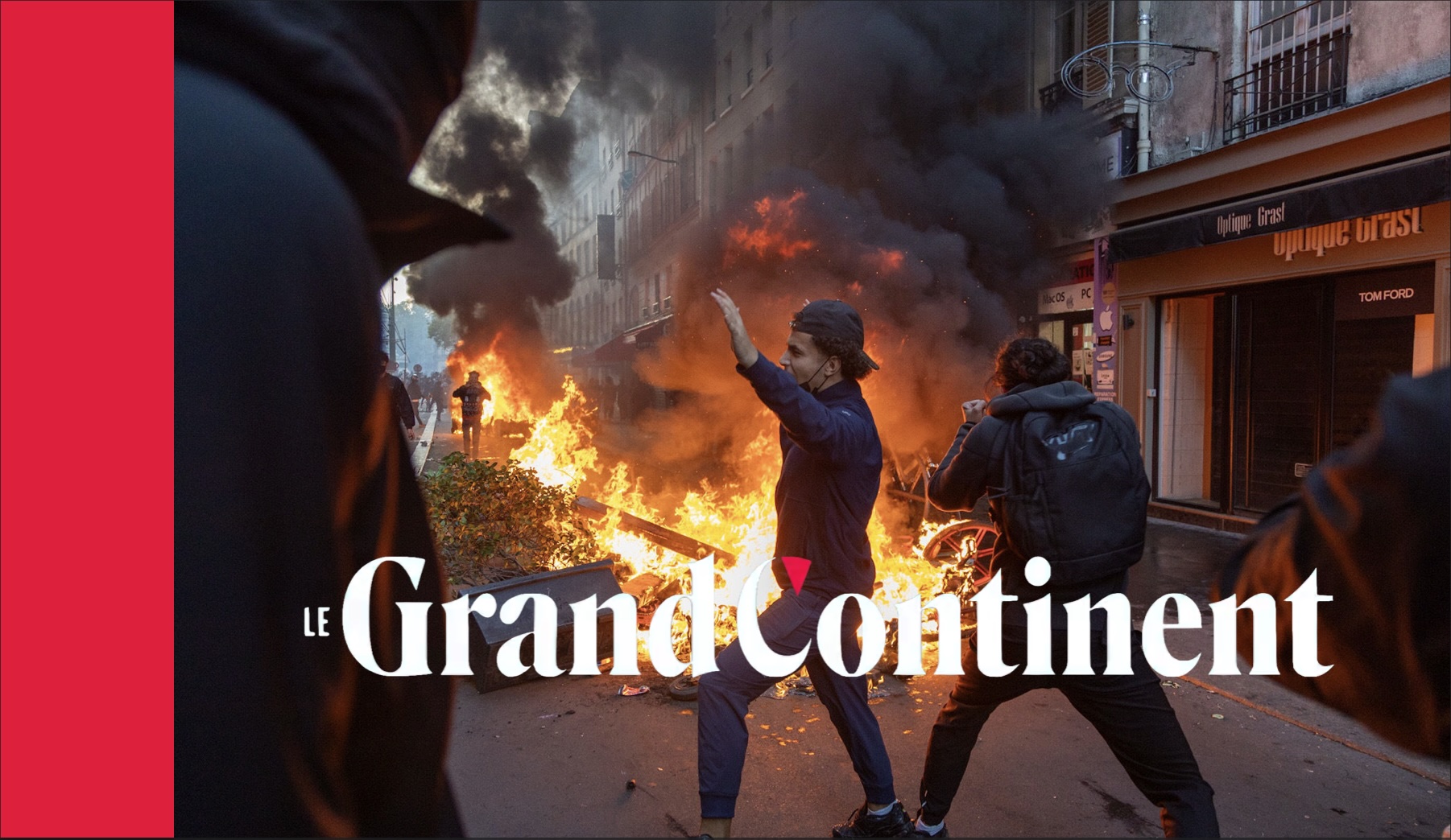Le front digital des émeutes en France