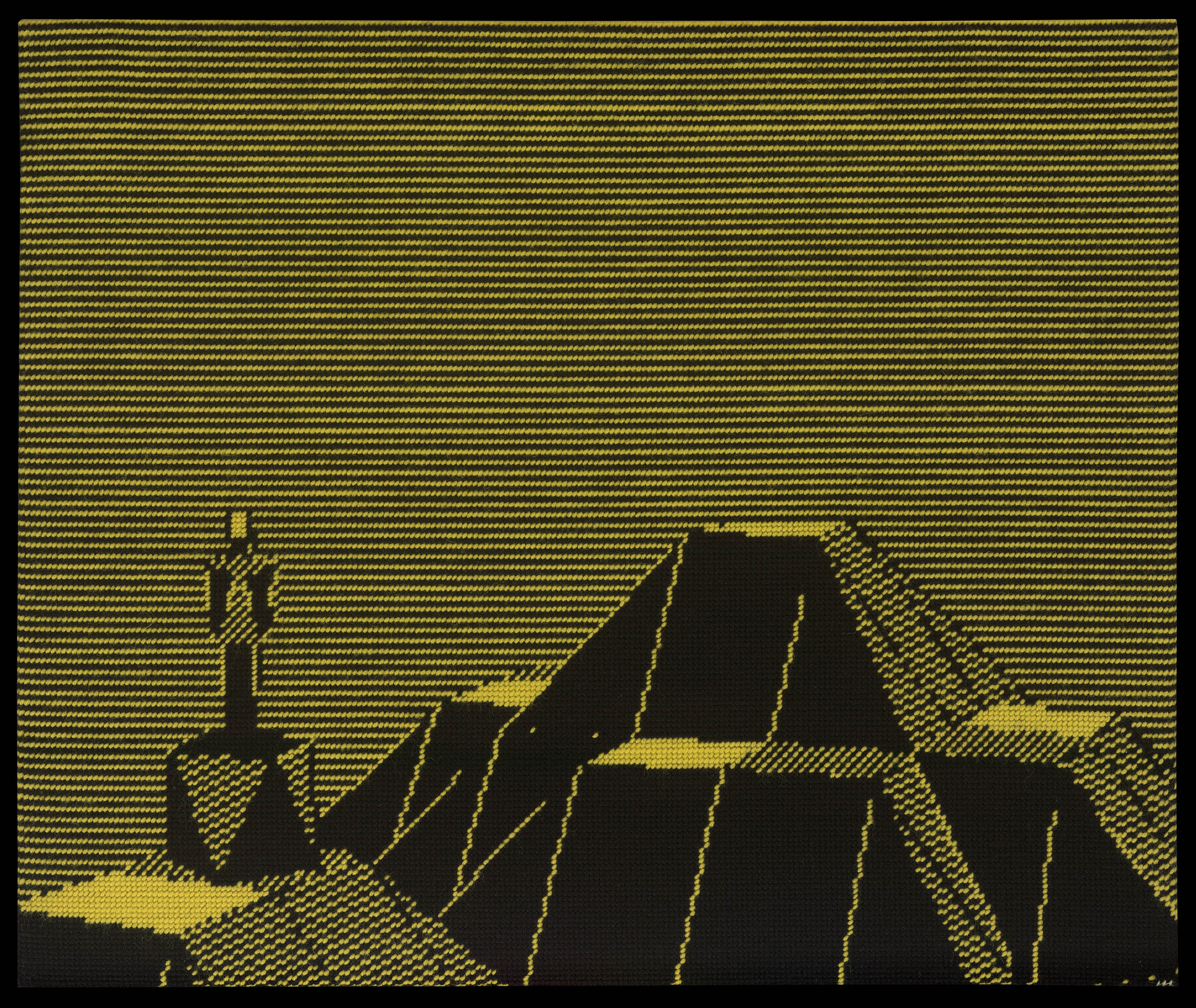 Marine Beaufils, «La Sentinelle», Level 0077, ricamo. © Marine Beaufils