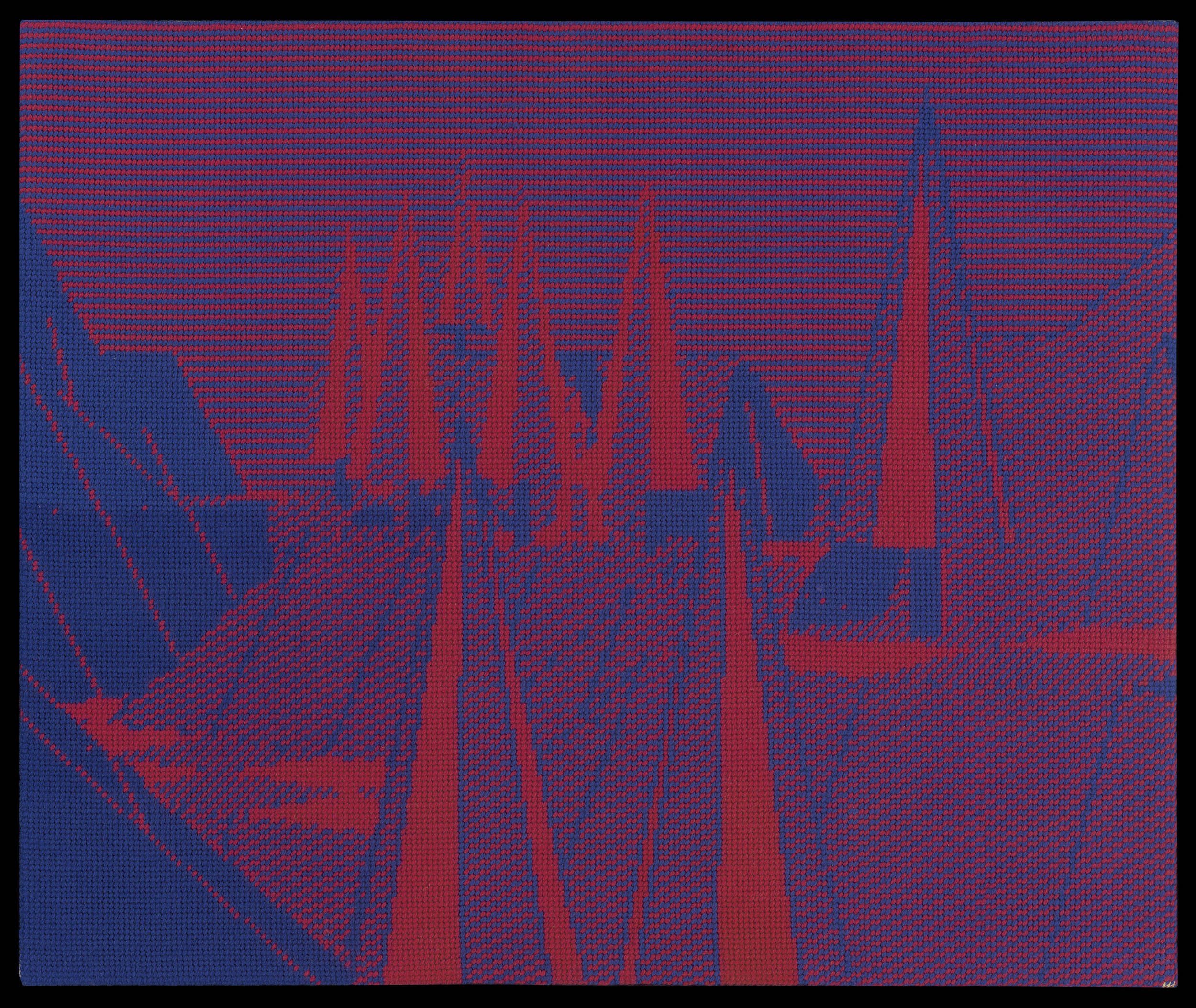 Marine Beaufils, «La Sentinelle», Level 0228, ricamo. © Marine Beaufils