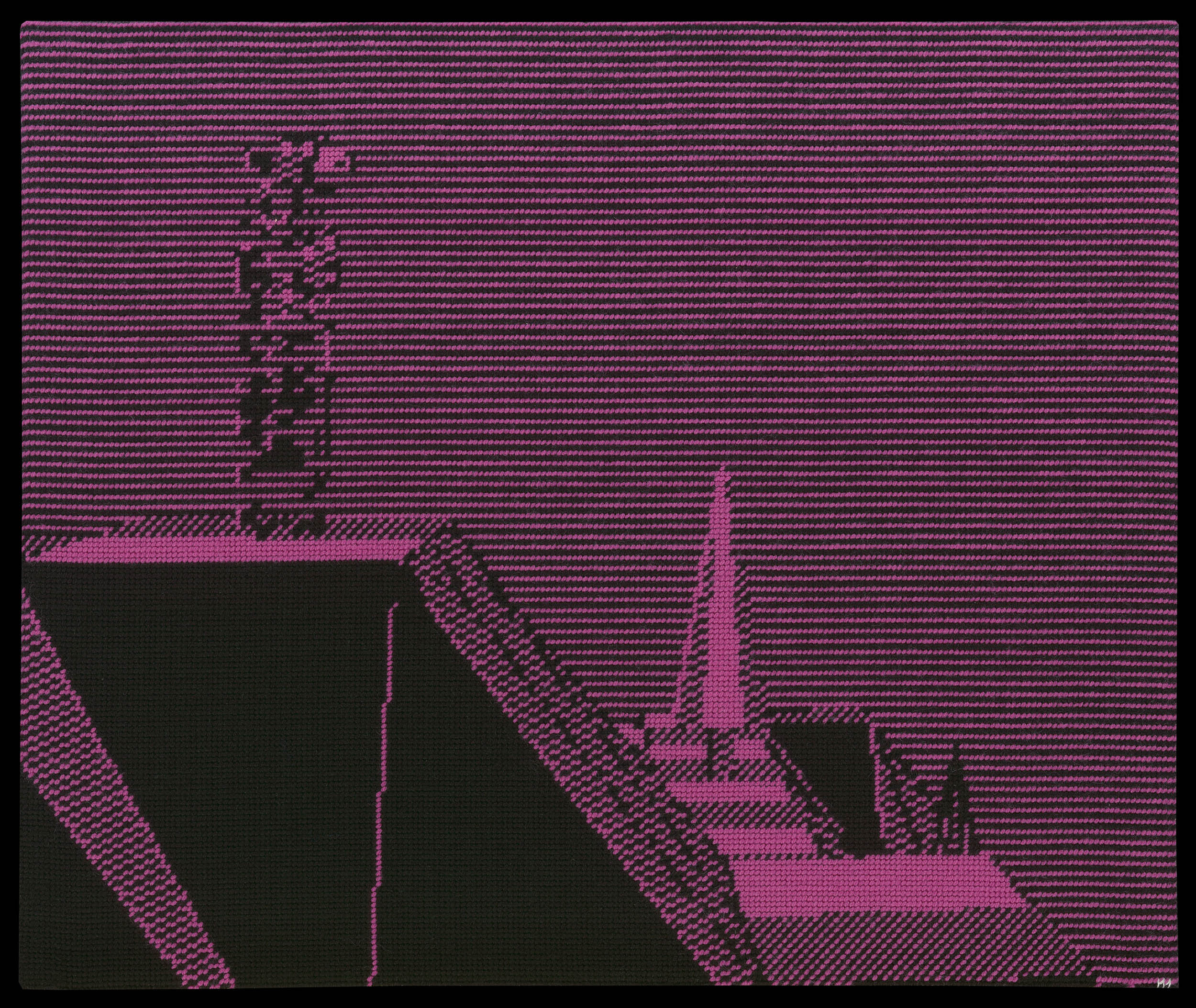 Marine Beaufils, «La Sentinelle», Level 0320, ricamo. © Marine Beaufils